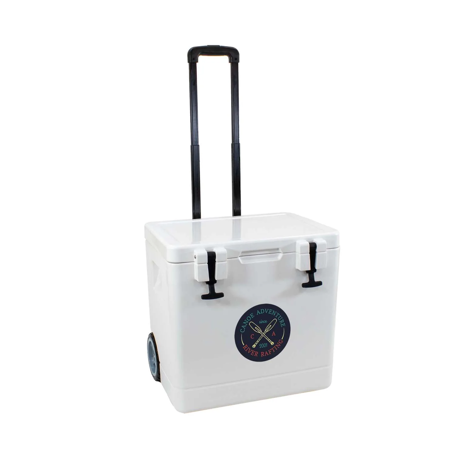 35L OBP Wheeled Explorer Cooler, Front Imprint