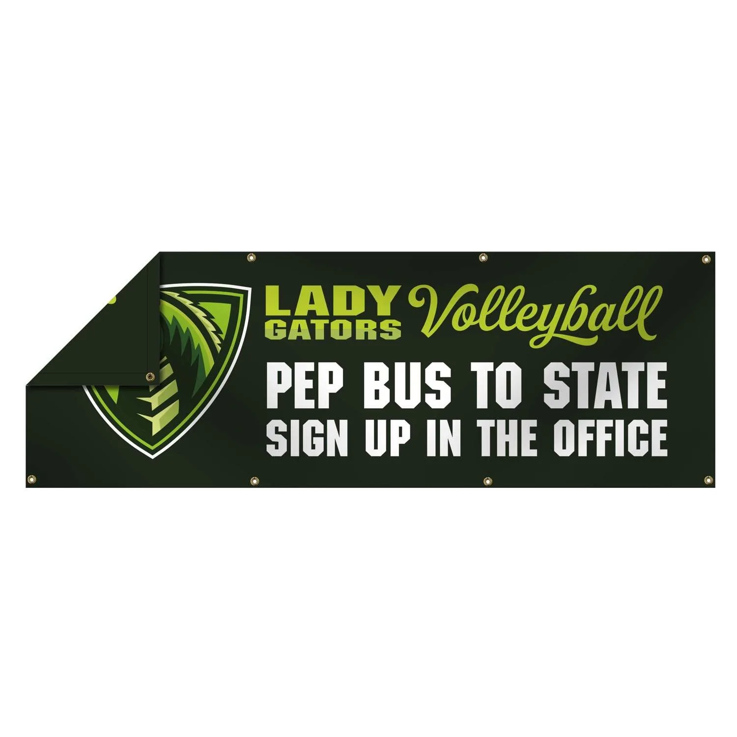 2' x 6' 13 oz. Smooth Vinyl Banner Double-Sided view 2