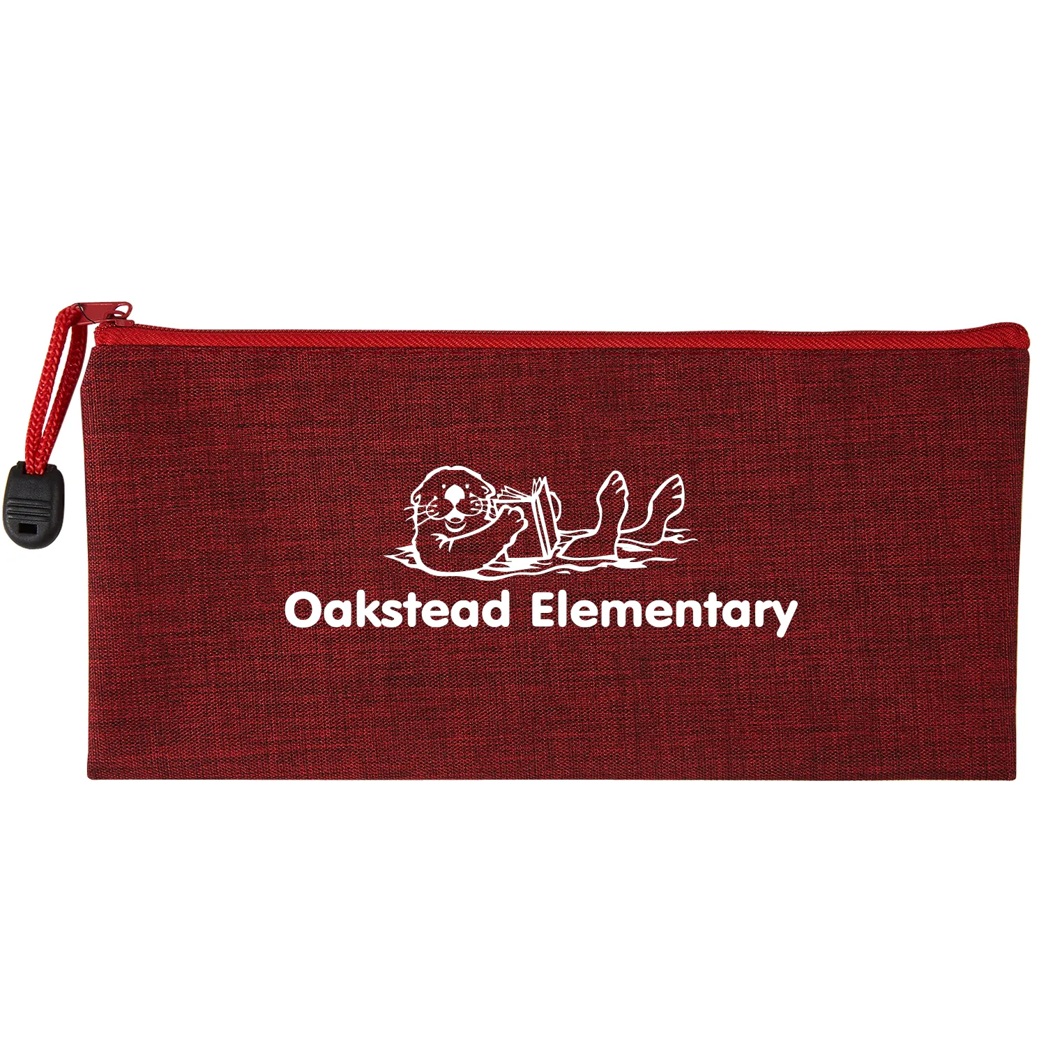 Heathered School Pouch view 3