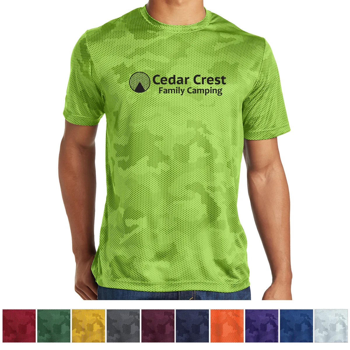 Sport-tek® Camohex Tee view 2