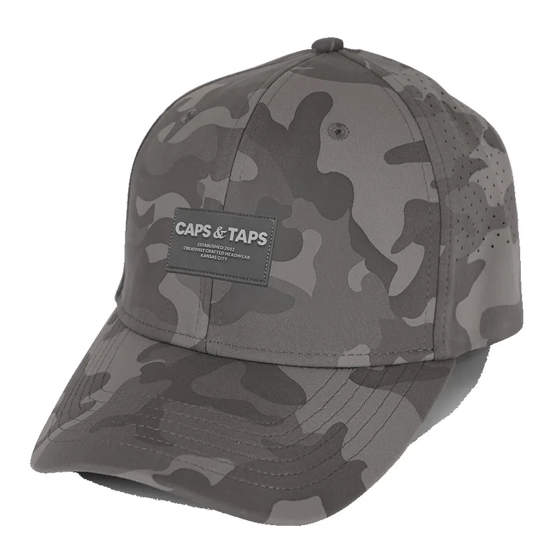 Tonal Camo Traditional Structured Low-Profile Cap