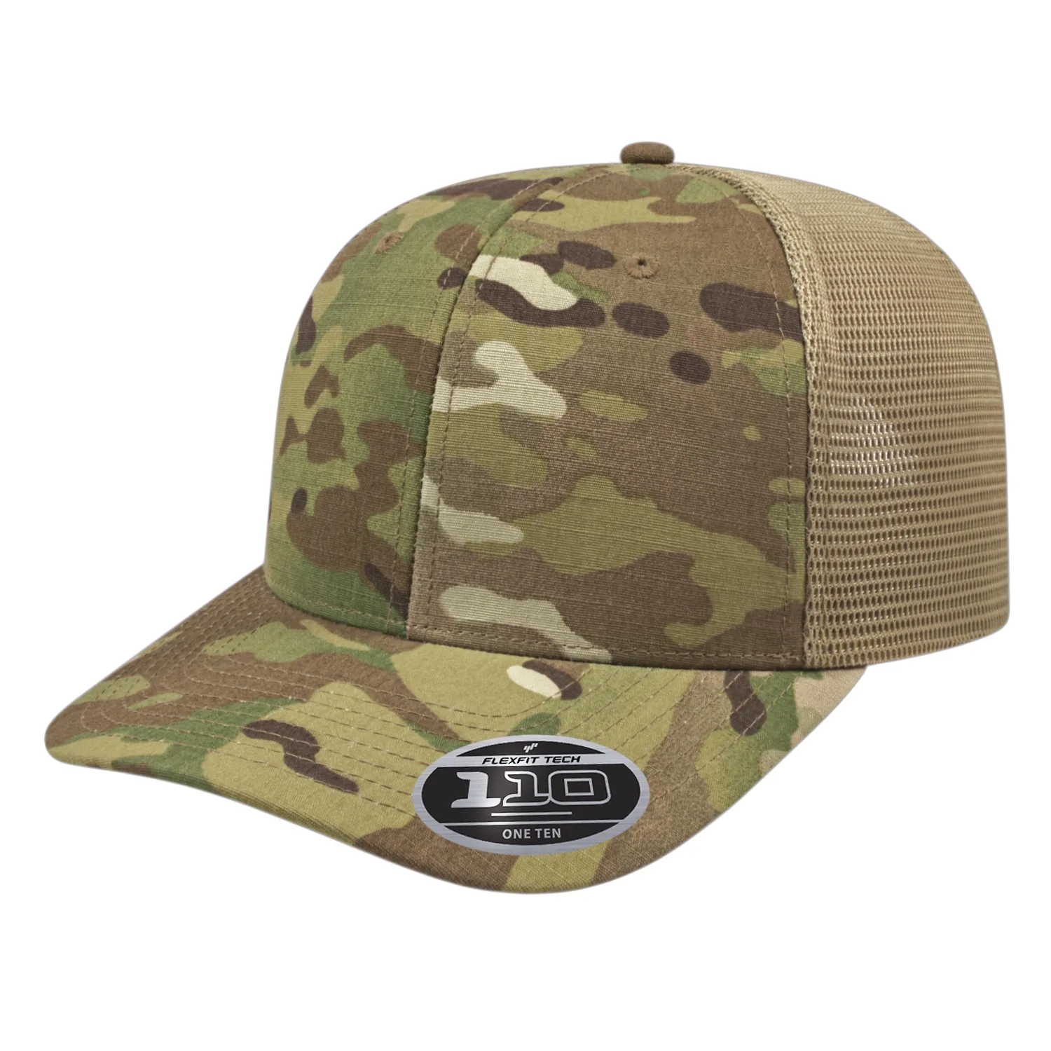 Flexfit 110® Premium MultiCam® Trucker Cap view 4