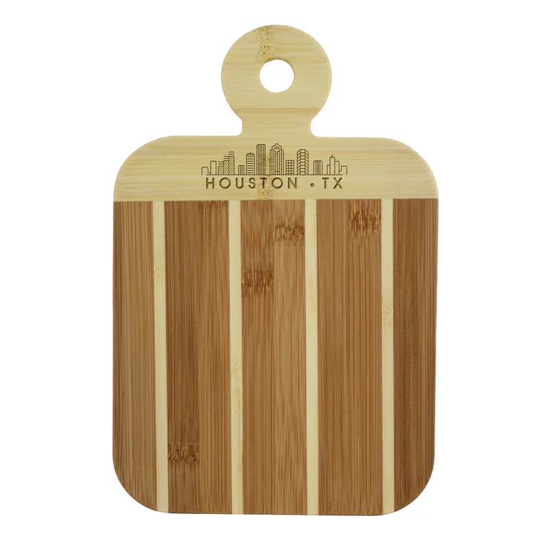 Striped Paddle Houston City Skyline Board