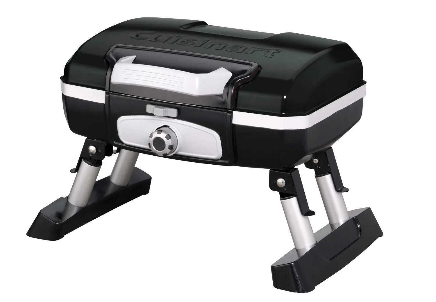 Cuisinart Petit Gourmet Tabletop Black Portable Gas Grill