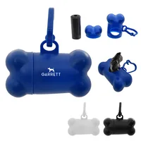 Bone Shaped Dog Bag Dispenser — Black