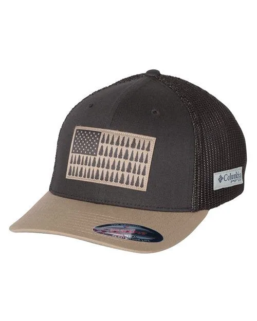 Columbia PFG Tree Flag Mesh™ Flexfit Cap