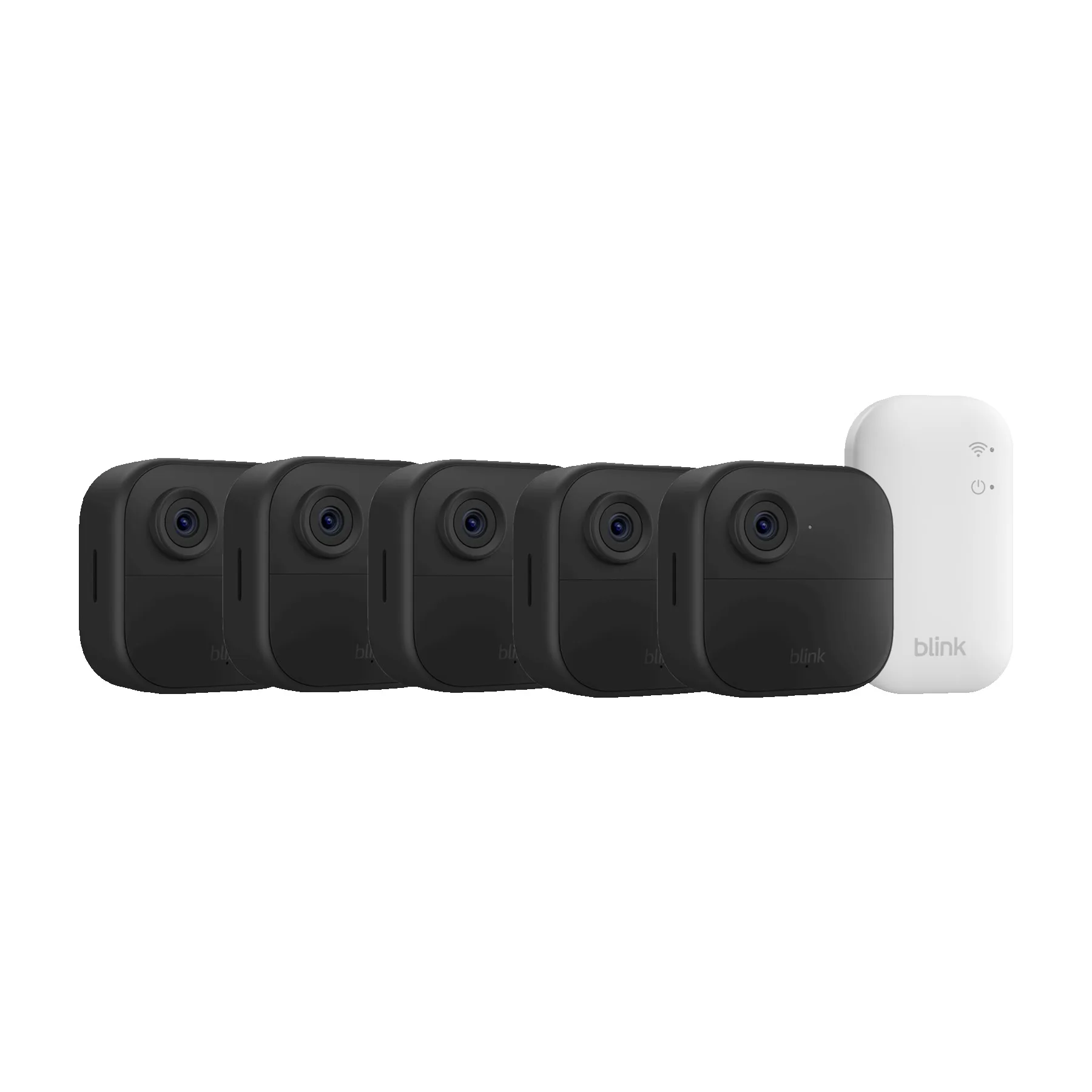 Blink Outdoor 4 Security Camera - 5 Camera System - Black