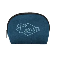 Cosmo Cutie Denim Neoprene Pouch — Red Thread (PMS 200)
