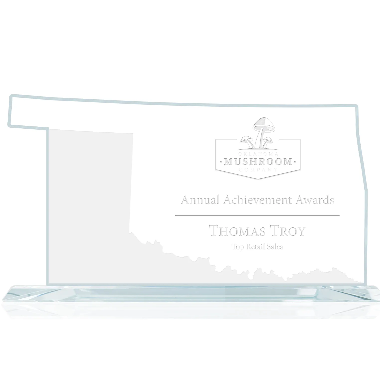 State Map Award - Oklahoma
