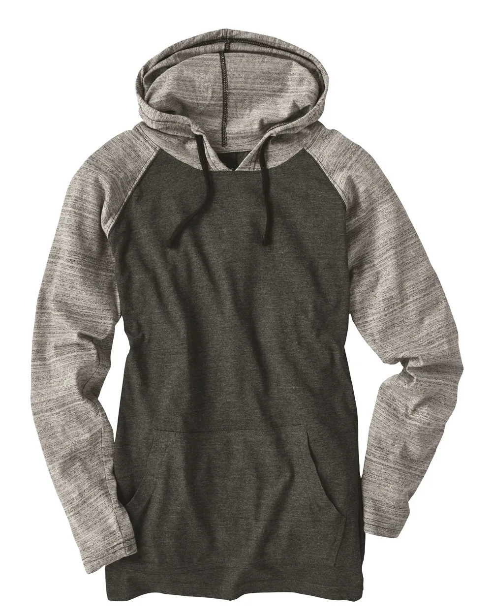 Burnside® Yarn-Dyed Hooded Raglan T-Shirt