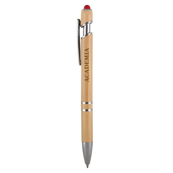 Bamboo Brown/Chrome Silver Logo Front View