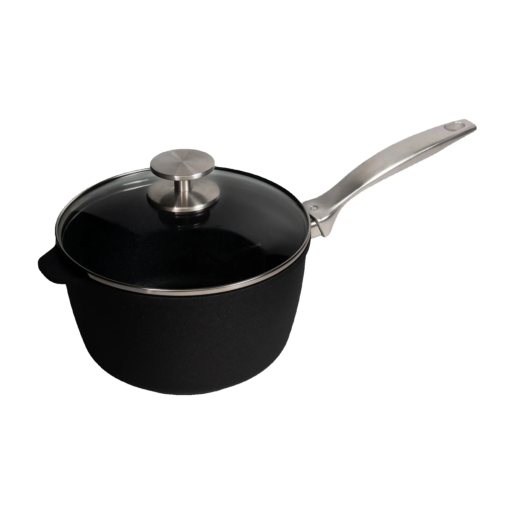 Swiss Diamond CXD Nonstick 3.2-Quart Saucepan with Glass Lid