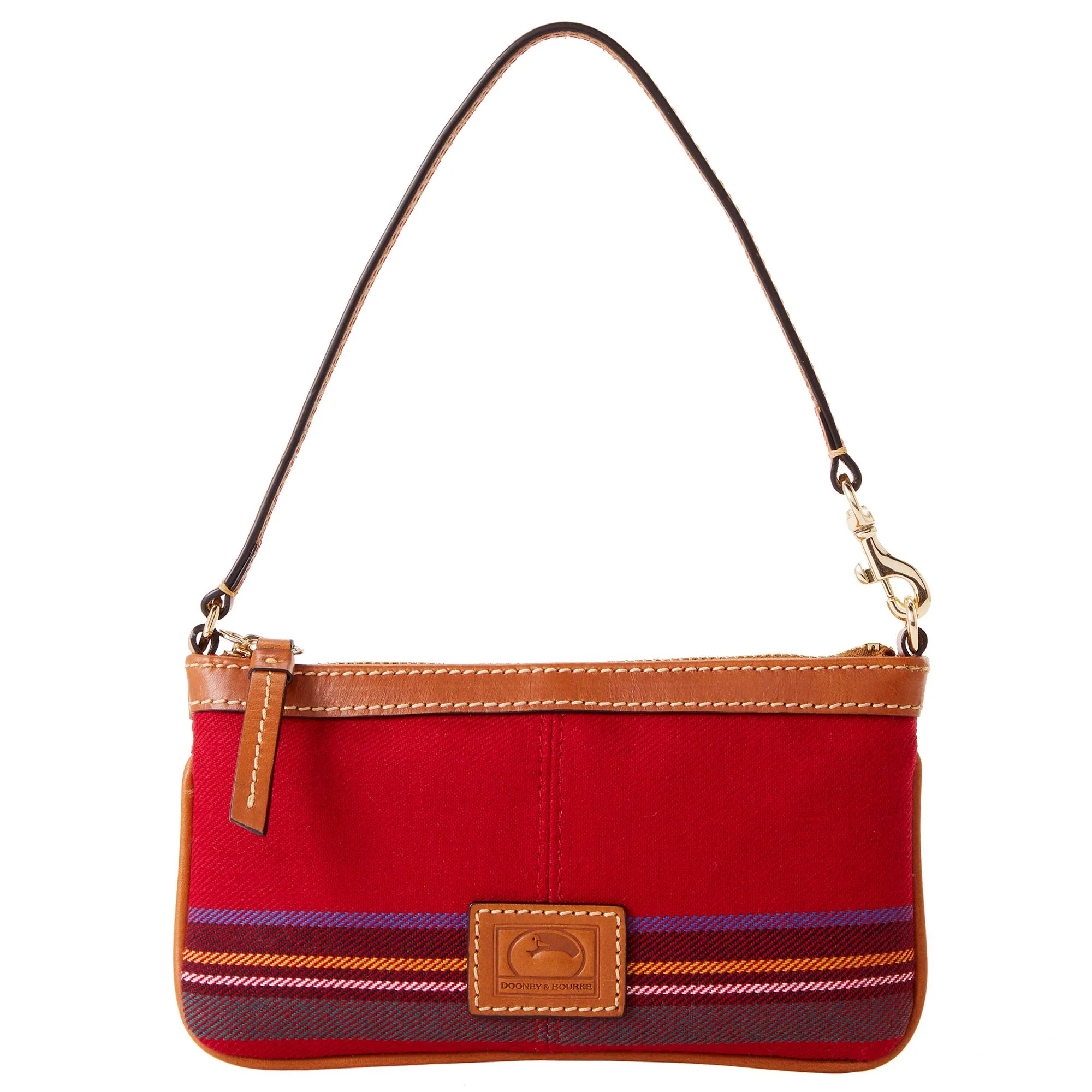 Dooney & Bourke Tartan Large Zip Wristlet