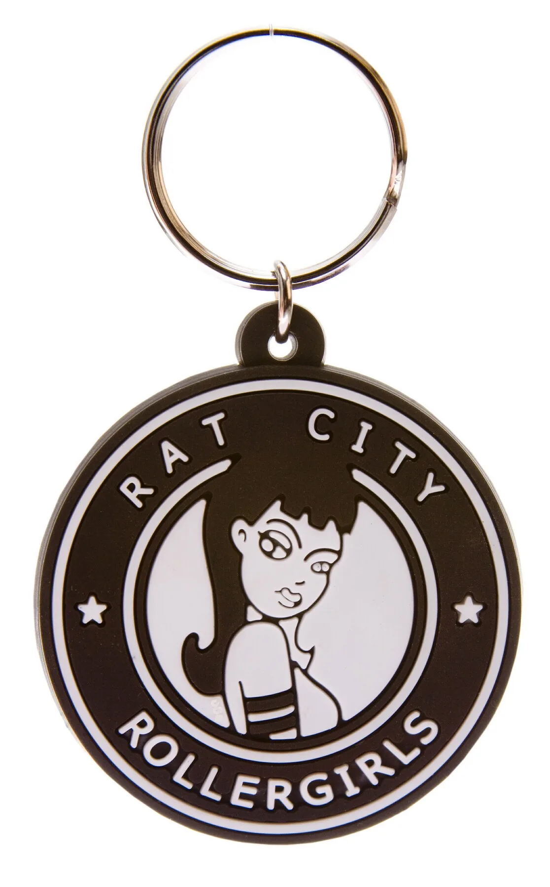 Soft PVC Key Tag 2D on 1 Side (Up to 1.55" Diameter)