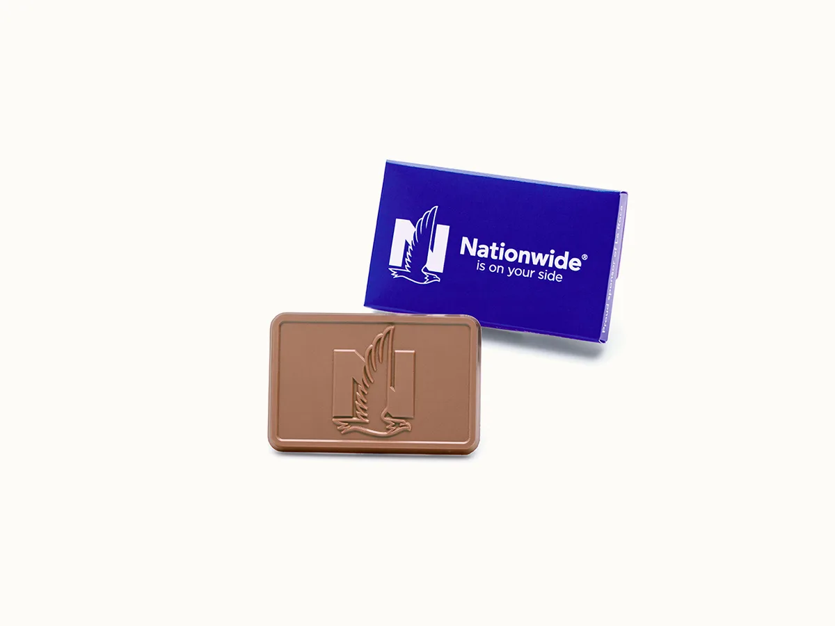 Totally Memorable Chocolate Business Card with Custom Packaging view 3