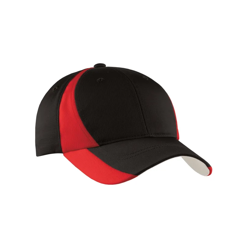 Sport-Tek® Dry Zone® Nylon Colorblock Cap.