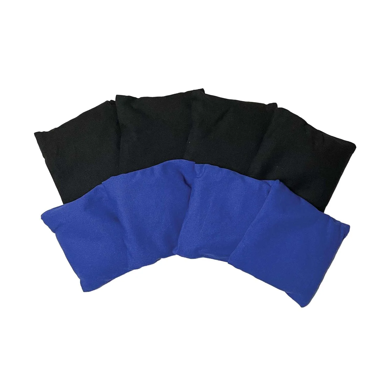 Portable Cornhole, 4 Black & Royal Bean Bags view 3
