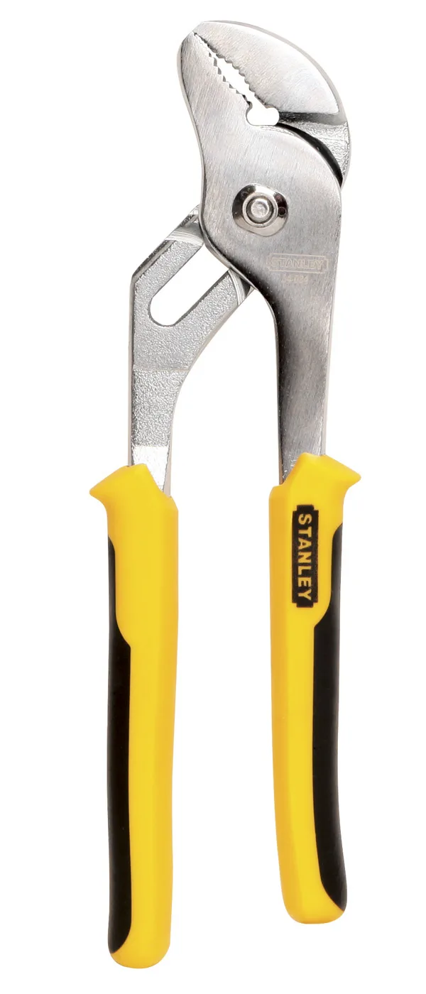 Stanley 8" Bi-Material Groove Joint Pliers