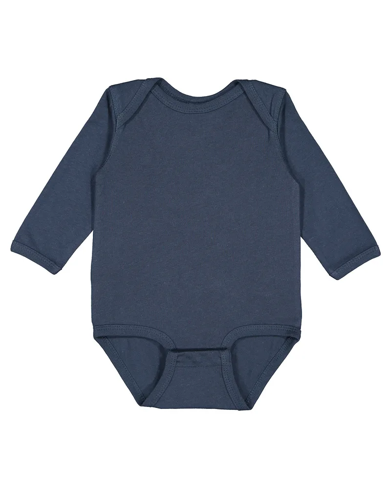 Rabbit Skins Infant Long Sleeve Jersey Bodysuit view 3