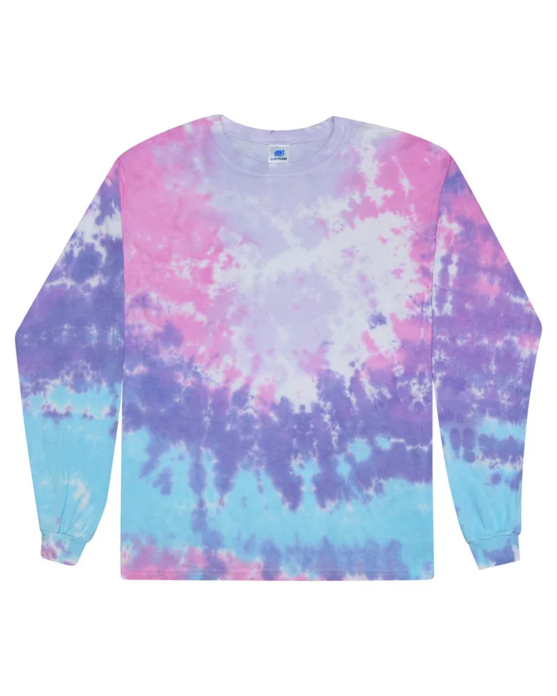 Tie-Dye Adult Long-Sleeve T-Shirt view 4