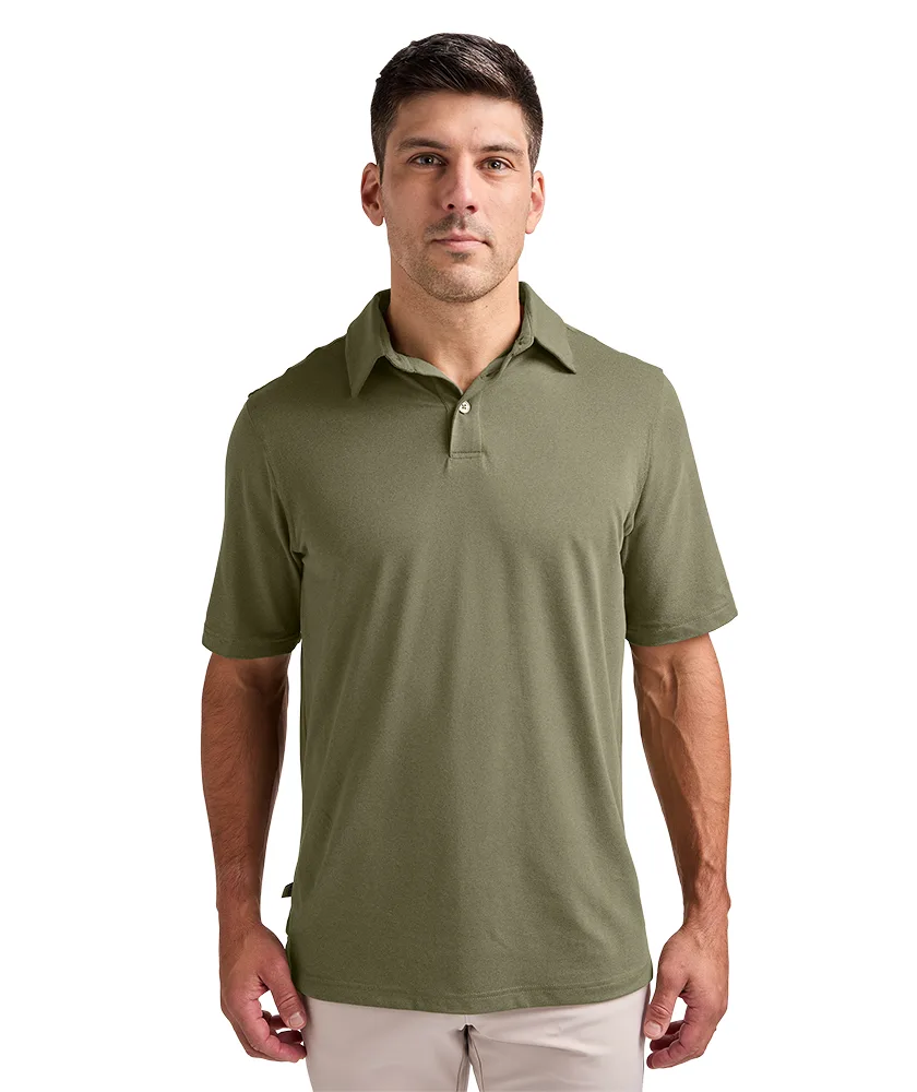 Men's Heathered Eco-Logic Stretch Polo view 2
