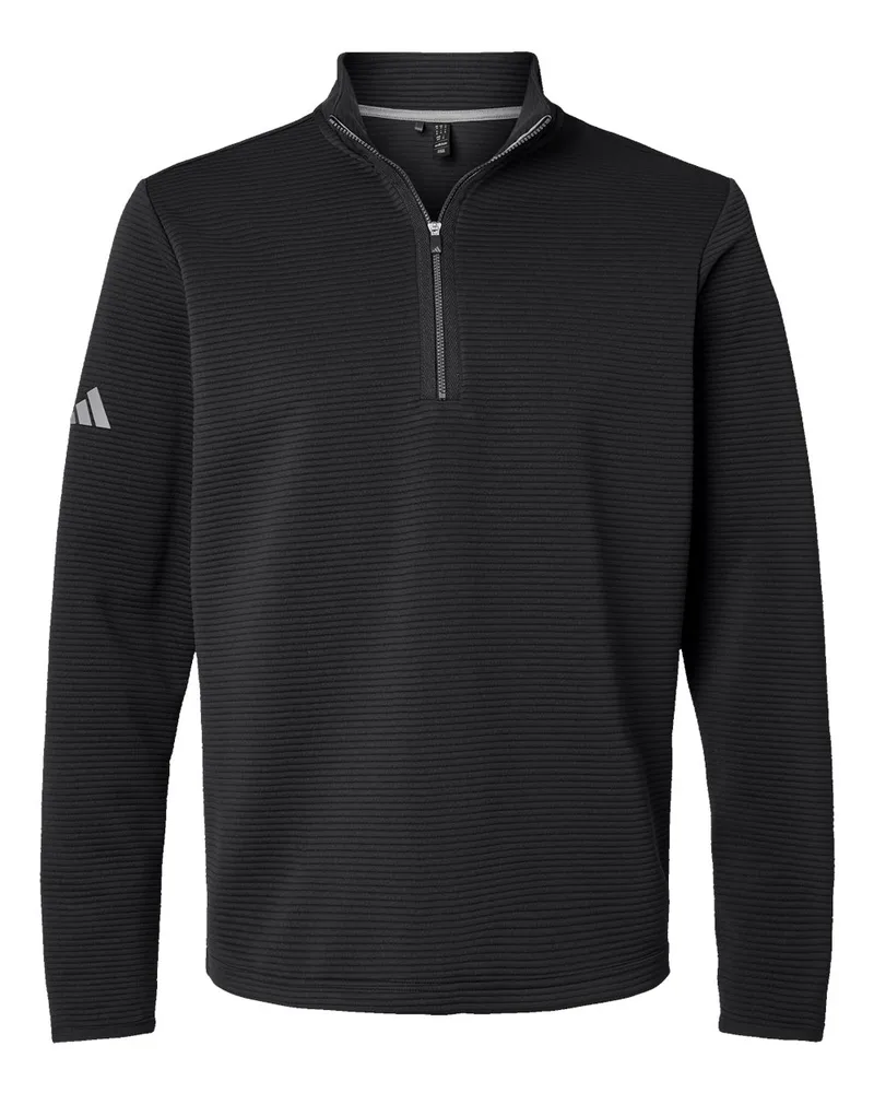 Adidas® Men's Spacer Quarter-Zip Pullover Shirt