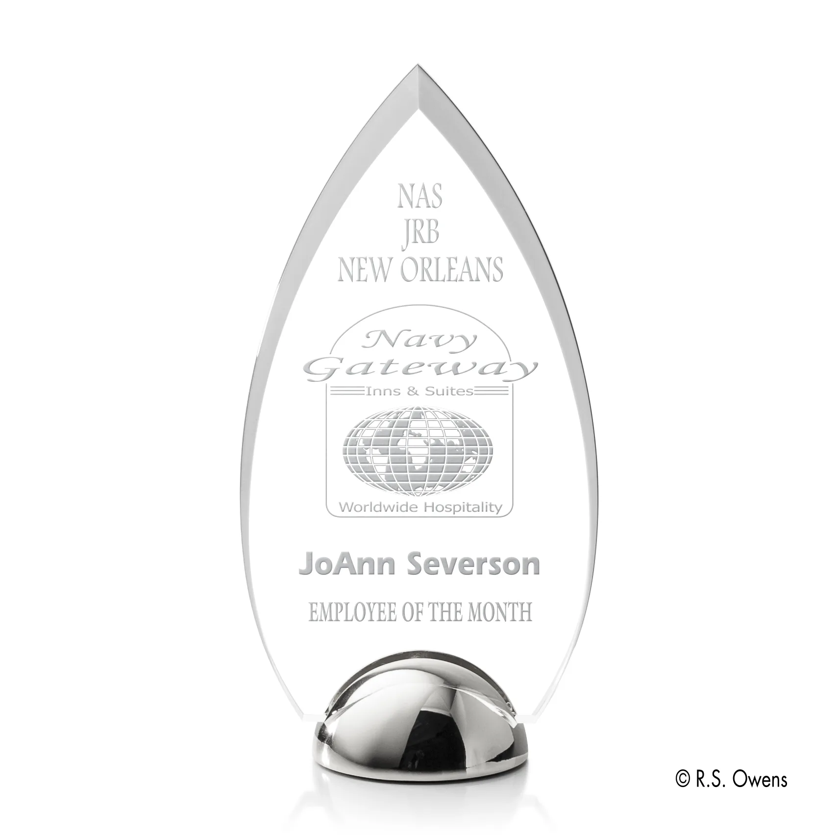 Laser Engraving, Silver