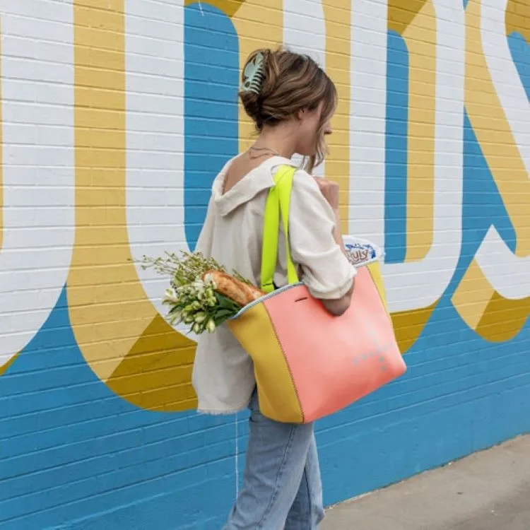Medium Neoprene All Day Tote view 2