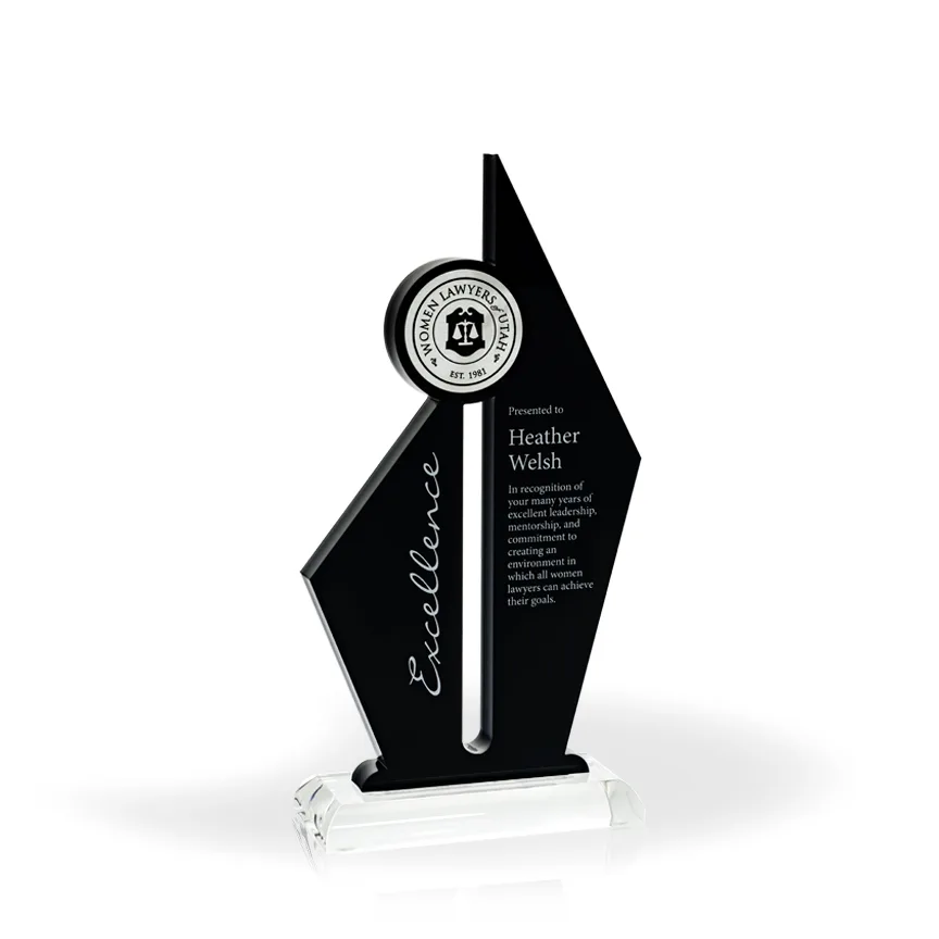 Ascendant Award Silver Accents
