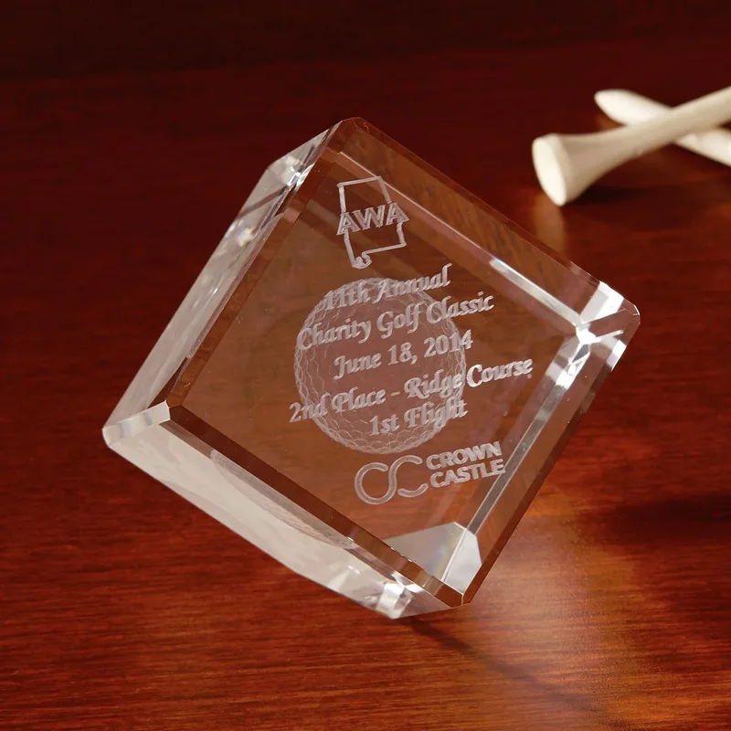2" 3D Jewel Cube