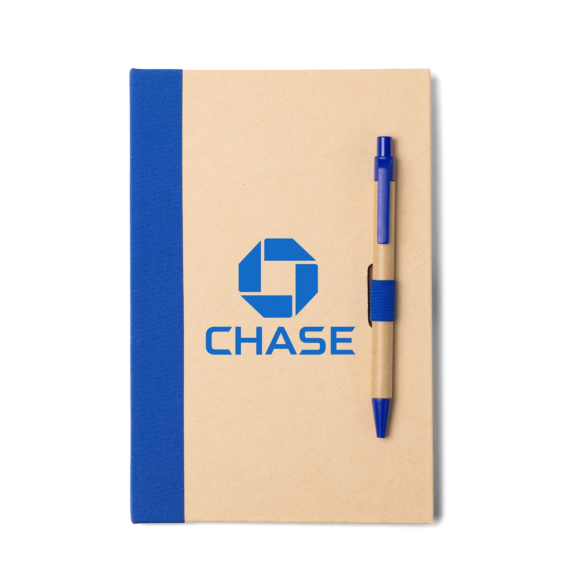 Binded Kraft Journal with Pen Closure view 3