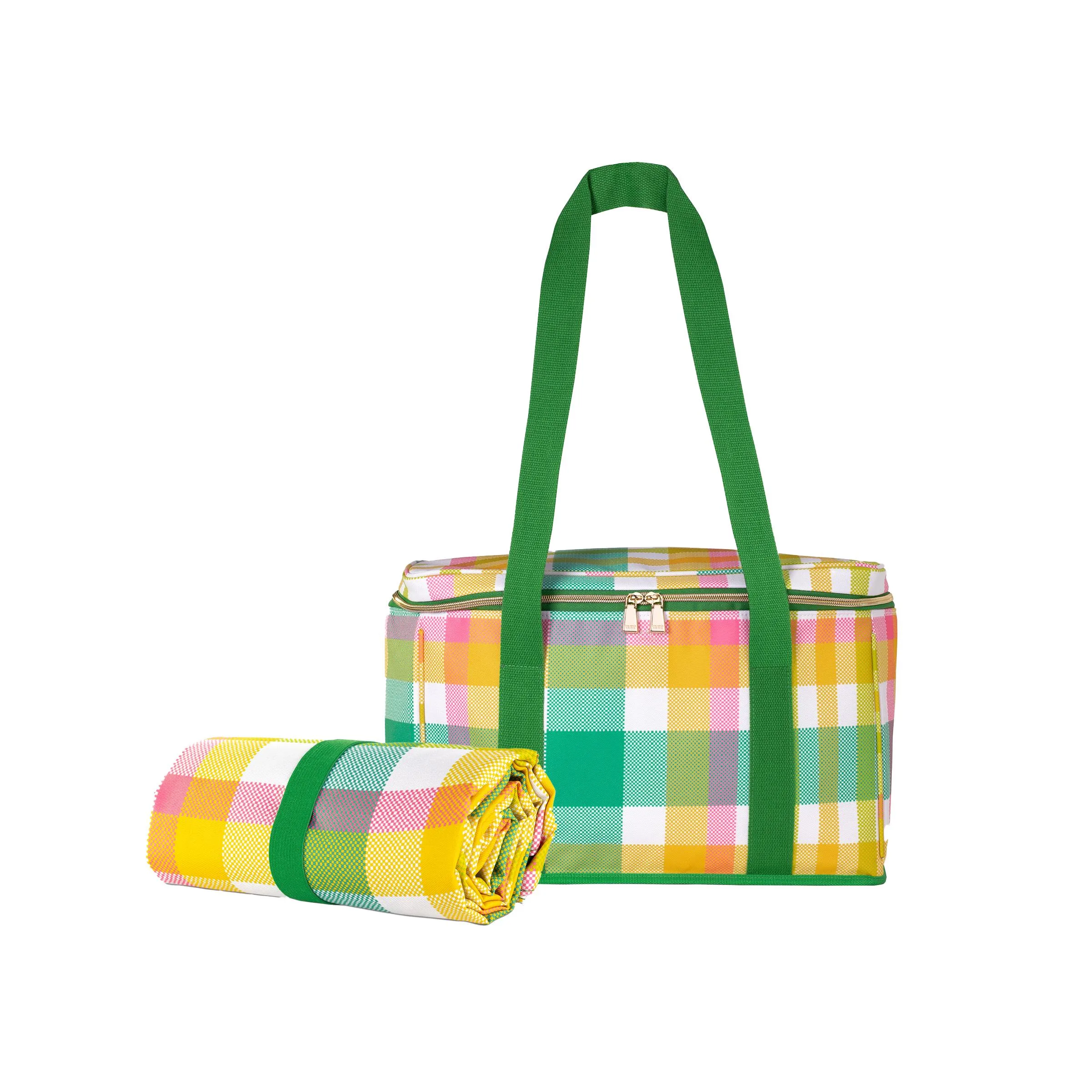 kate spade new york Posh Picnic Bundle - Garden Plaid