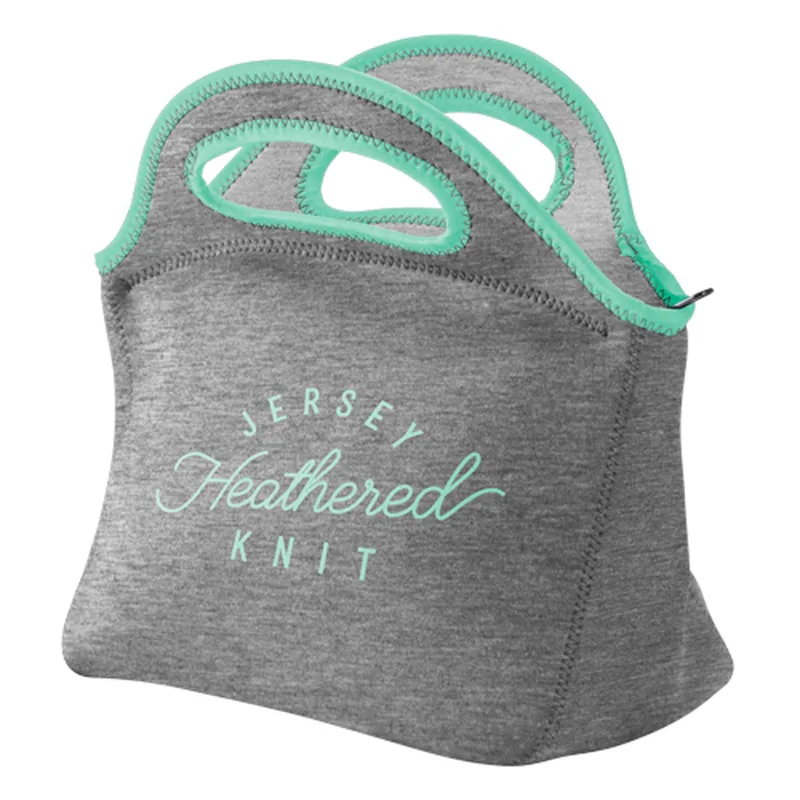 Gran Klutch Heathered Jersey Knit Neoprene Lunch Bag view 7
