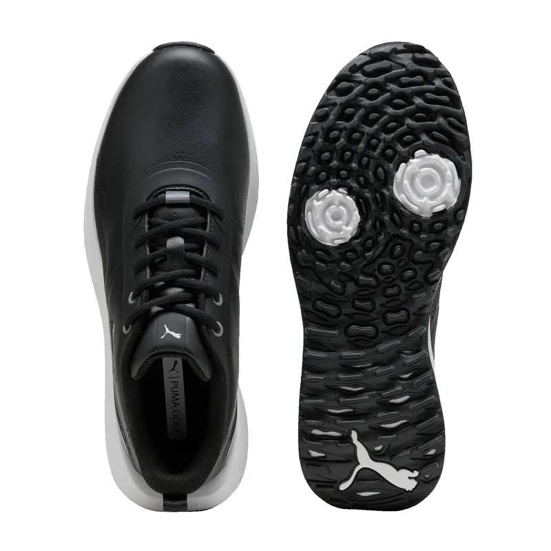 Puma FUSION Grip 6 EVO Golf Shoes - Puma Black/Puma Silver