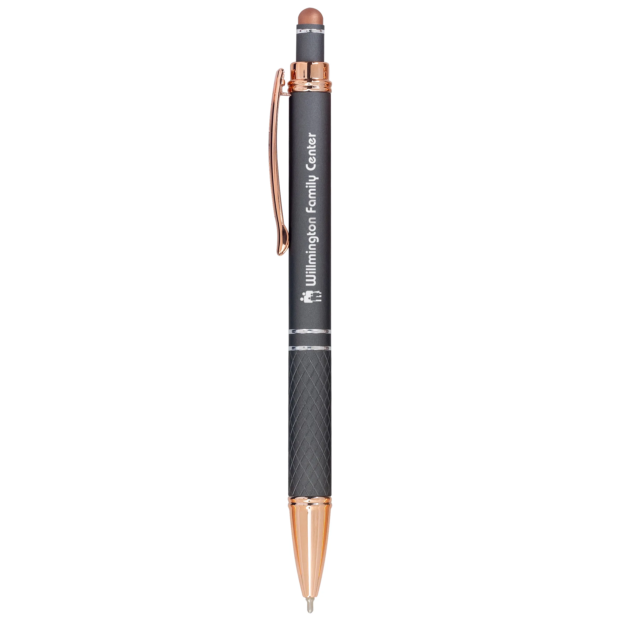 Crossgate Stylus Pen- Rose Gold Trim view 3