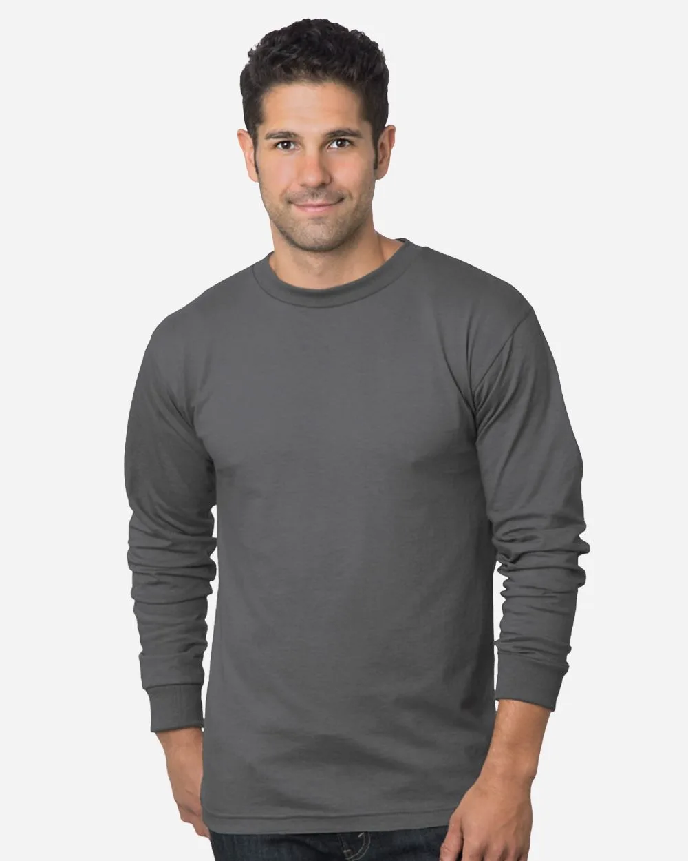 Bayside® USA-Made Long Sleeve T-Shirt view 2