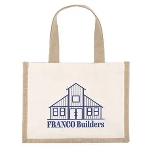 Reyna™ - Natural Tote - Screen Print (12" x 5" x 9") view 2