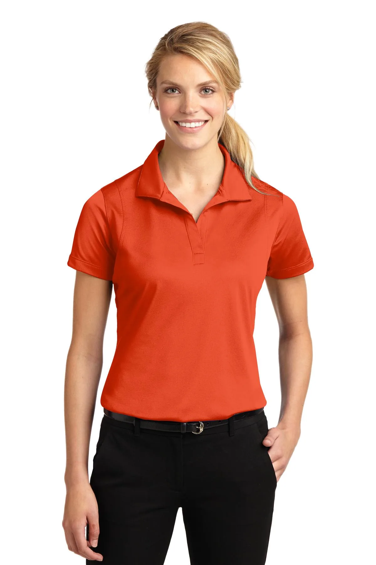 Sport-Tek® Women's Micropique Sport-Wick® Polo. view 2
