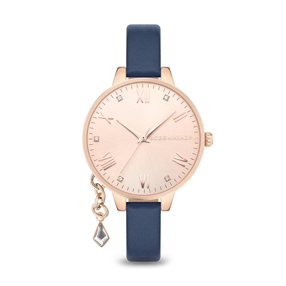 BCBGMAXAZRIA Ladies Three Hand Quartz Analog Watch