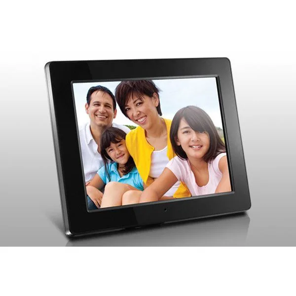 Aluratek 12" Digital Photo Frame/512 MB Built-In Memory, Remote (1280 x 800 res, 16:9 AR)