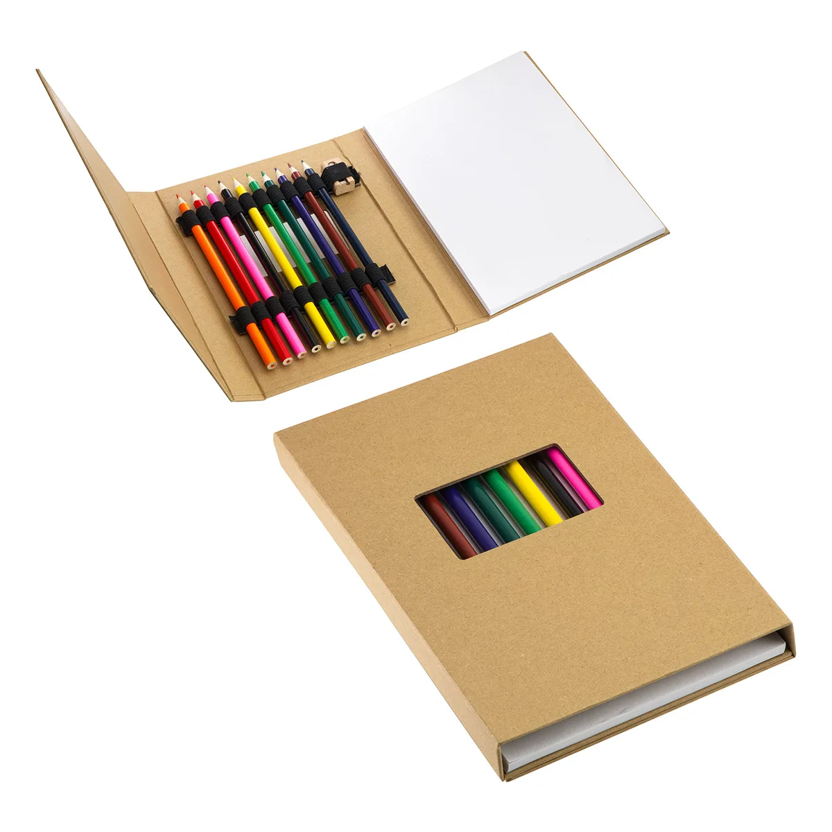 Artisan Sketch Pad With 10-Piece Colored Pencil Set view 2