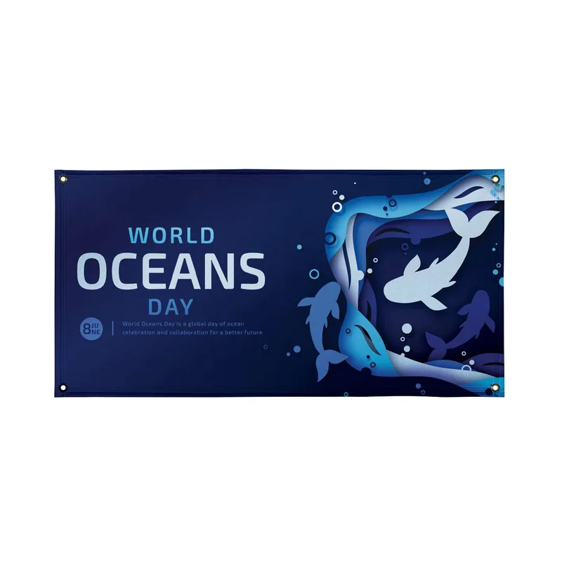 4' x 8' PVC-Free Banner Single-Sided