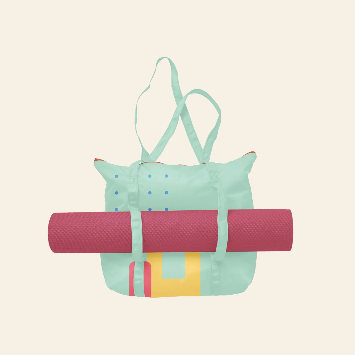 Twinkles Even More Yoga Tote - Tuck & Toss view 3