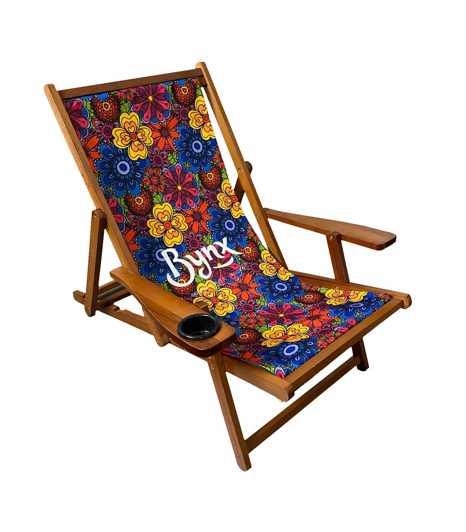 Wood Sling Chair (Full Color)