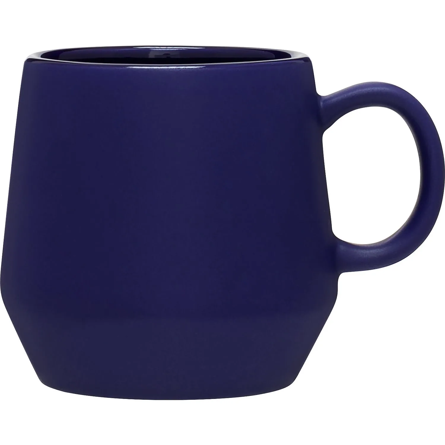 16 oz Verona Ceramic Mug (Matte Cobalt Blue) view 2