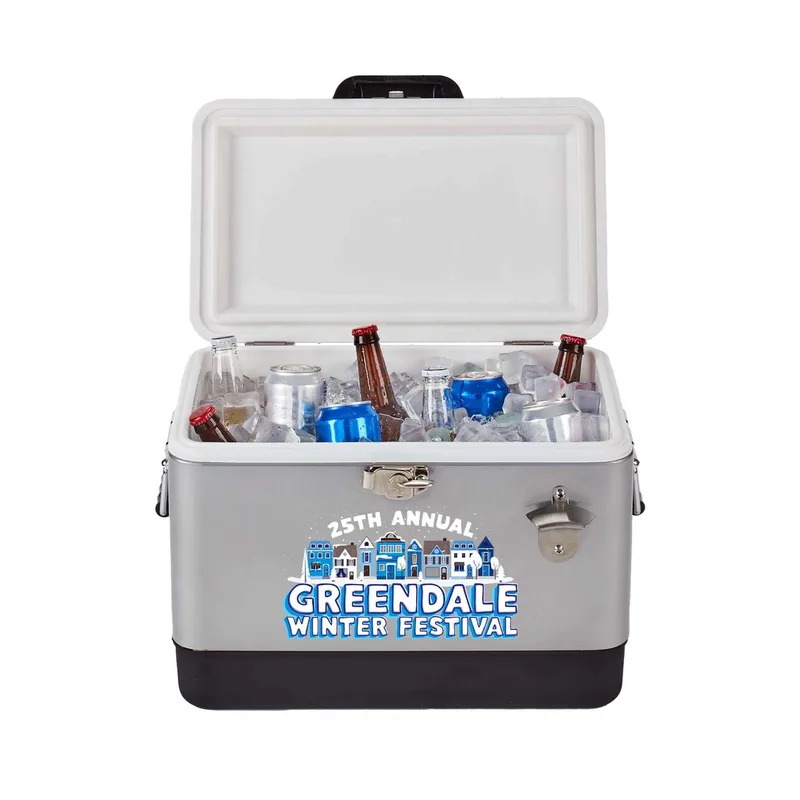 Sasquatch 25L Cooler, Front Imprint view 3