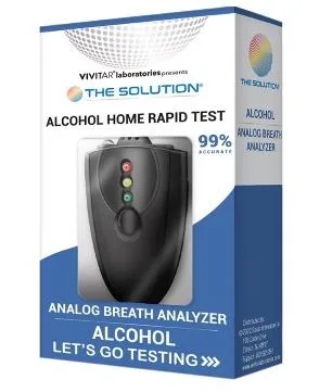 Health, Beauty & Fitness Analog Alcohol Breath Analyzer