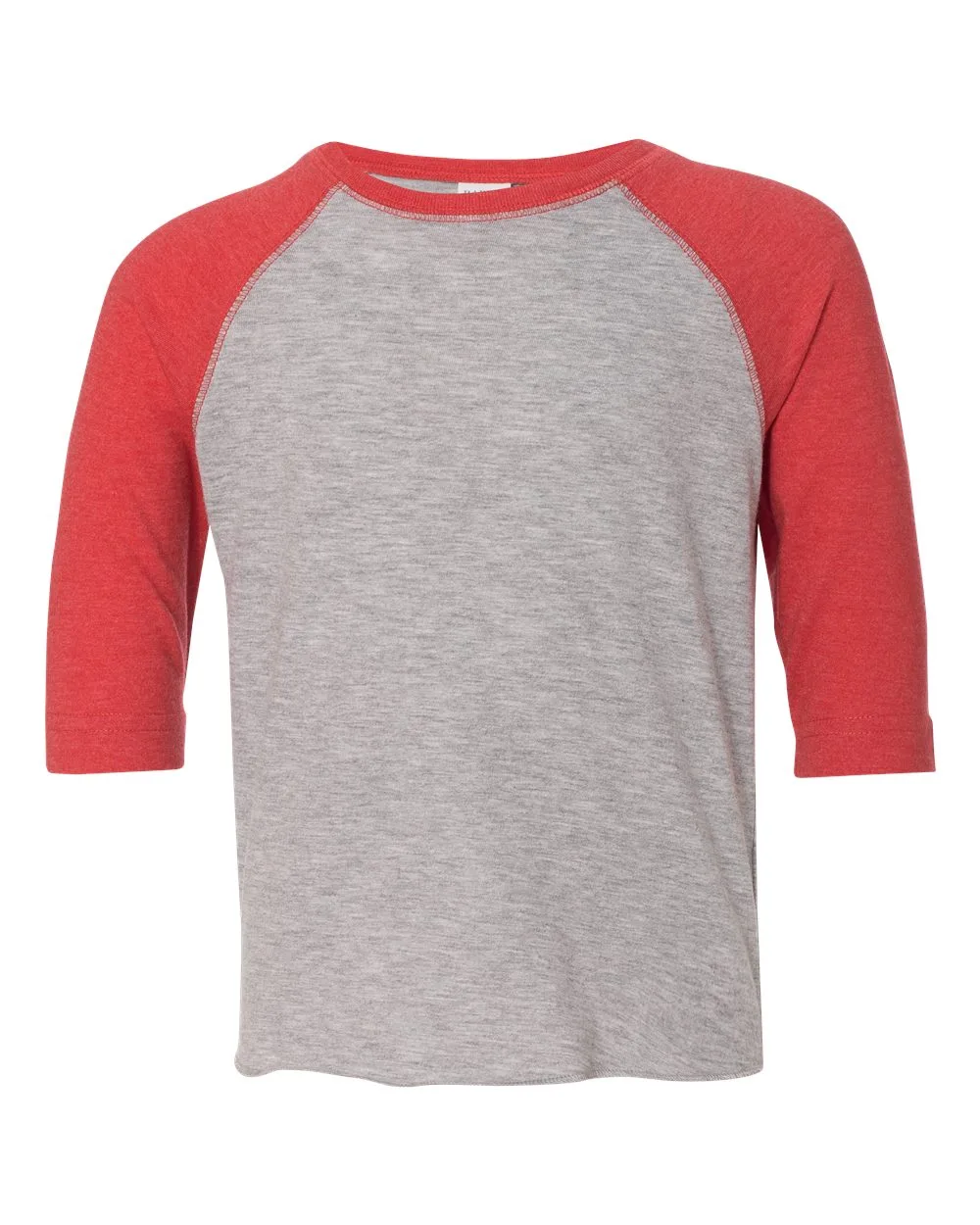 Rabbit Skins Toddler Baseball Fine Jersey Three-Quarter Sleeve Tee view 3