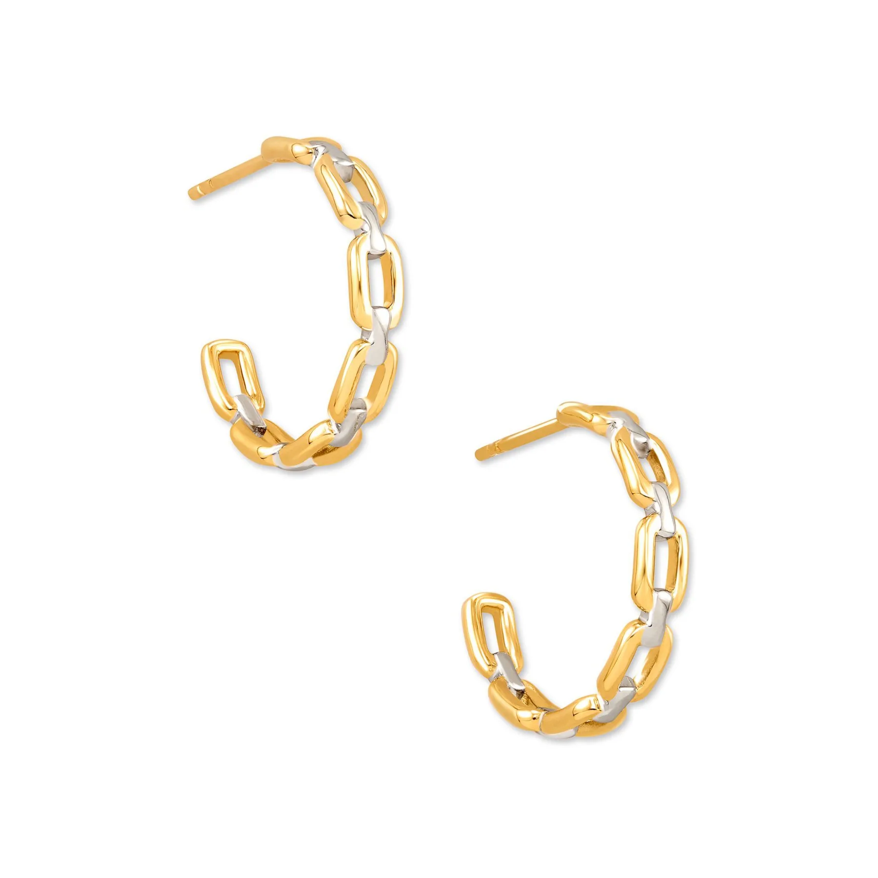 Kendra Scott Wren Hoop Earrings in Mixed Metal