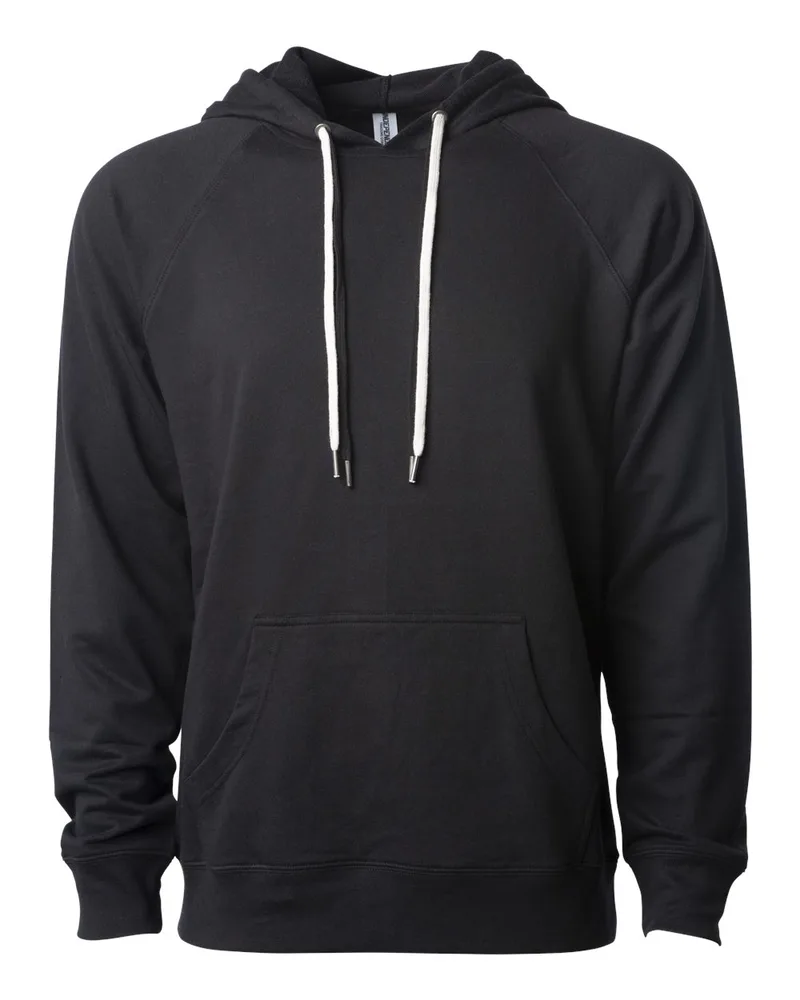 Independent Trading Co® Unisex Icon Lightweight Loopback Terry Hooded Sweatshirt view 4